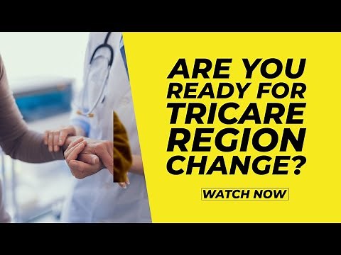 Update your payment information for TRICARE Region change!