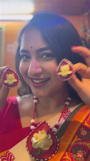 Ami tor radha hote chai✨Jewellery- Pprapti_crafty_boutique❣️ #priyamalakar #youtubeshort #promotion