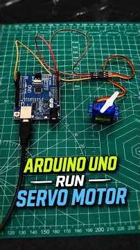 Run Servo Motor Using Arduino & Android Phone 📱😲 #arduino #servomotor #experiment #tech #shorts