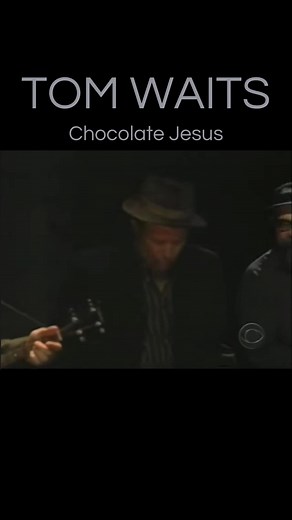 Tom Waits - Chocolate Jesus. Live from Late Night with David Letterman #tomwaits #chocolatejesus #davidletterman #mulevariations #fyp