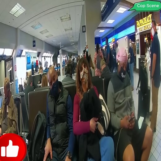 Woman Meets New Companion At Airport Bar; BIG PROBLEM INTERRUPTS! PART 1 #shorts #CopScene #Cop #Reel Join our group: https://www.facebook.com/groups/750720107316917 | Cop Scene