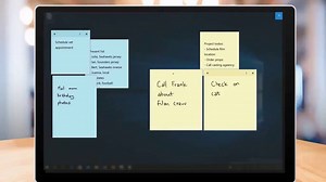 Learn how easy it is to stay on top of things with Sticky Notes in Windows Ink. | Windows