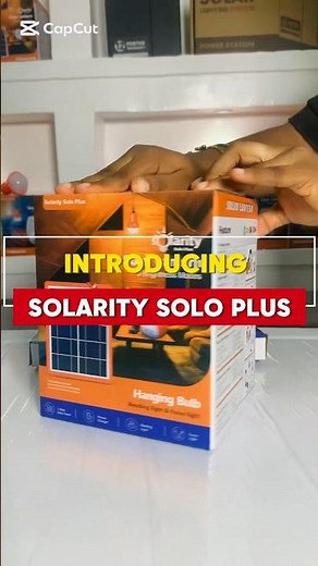 Solarity Solo Plus #solarcompanyinlagos #solarforstudents #solarity #unboxing #solarlights