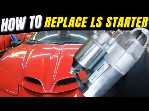 How to Replace LS Starter on Firebird | Trans Am | Camaro | Fbody
