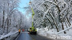 6.8K views · 335 reactions | Between heavy mountain snow, wind and rain storms and day-to-day upkeep, it’s already been a busy winter for our maintenance crews all over the state. We wanted to take time as we head into the weekend to give them a huge thanks for all they do to help keep our highways safe. Take a look at this video for a look at some of their great work. | WSDOT | Facebook