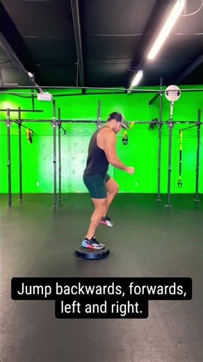 4 Way Single Leg Hop