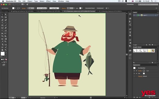 【教程】如何用Ai画插画