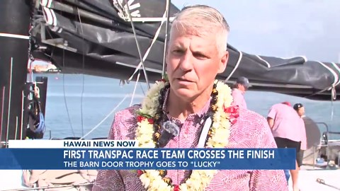 ‘Lucky’ first to cross finish line in Transpacific Yacht Race