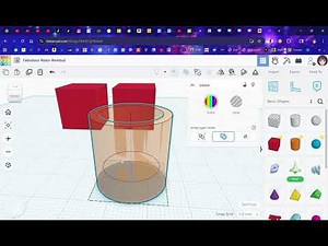 Pen Holder | Box vs Cylinder (Tinkercad)