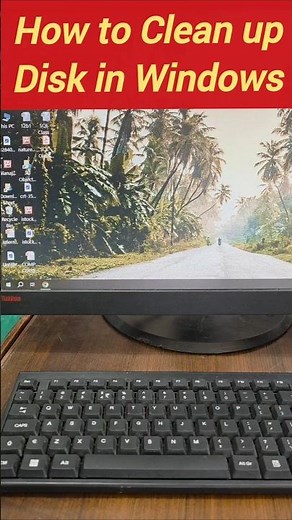 How to Cleanup your PC #shorts #excel #computercoursewithjps