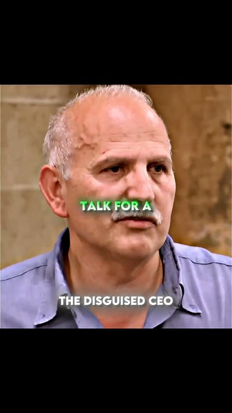 This CEO Goes Undercover And Gets Fired By The Manage, Who Thought He Was Too Soft For The Job.
