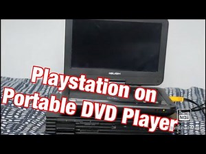 How to get a Games Console on a Portable DVD Player