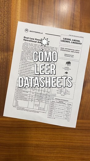Claves para entender las hojas de datos de componentes electrónicos