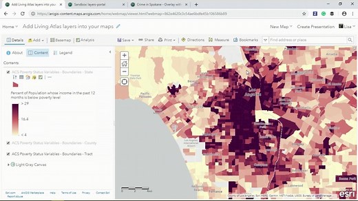1.1K views · 27 reactions | Use the Living Atlas to enhance your maps...
