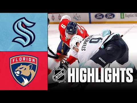 Kraken vs. Panthers | NHL Highlights | March 24, 2026