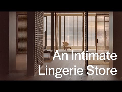 Inside An Intimately Designed Lingerie Store Located On Melrose Avenue