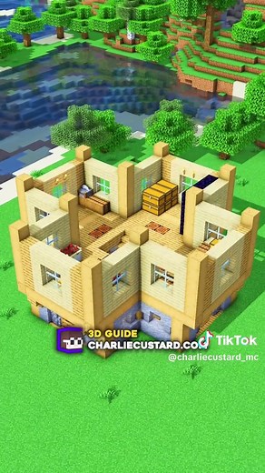 Build Your Own Starter House in Minecraft