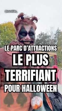 Le parc le PLUS TERRIFIANT pour Halloween 🎃
