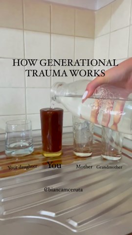 Bianca Ceruța | Therapist | Generational trauma gets carried through generations until someone is brave enough to face all the pain and clear out the pathway for the... | Instagram