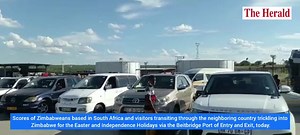 7.5K views · 117 reactions | Scores of Zimbabweans based in South Africa and visitors transiting through to neighbouring countries, trickling into Zimbabwe for the Easter and Independence Holidays via the Beitbridge Port of Entry and Exit, today. : Thupeyo Muleya | The Herald-Zimbabwe | Facebook