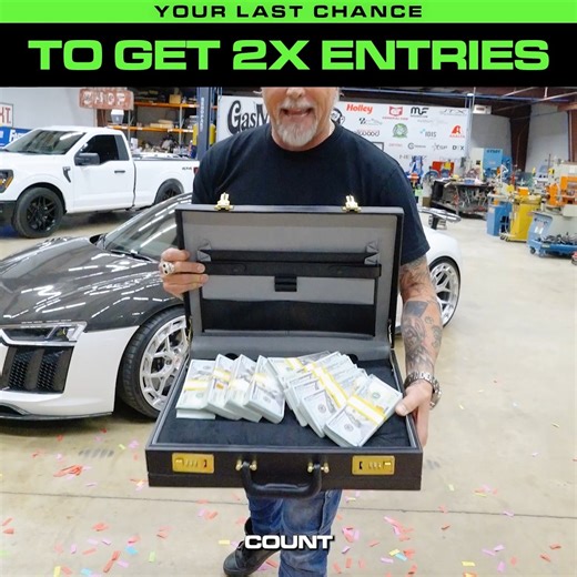 🚀 $100,000 & the ultimate Gas Monkey VIP Experience - Imagine what you could build, buy, or create with 100K in your pocket! How would you spend it? 🔗 Enter now @ GasMonkeyGarage.com 🎟️ LIMITED TIME - Get DOUBLE The Entries To WIn BIG! | Gas Monkey Garage