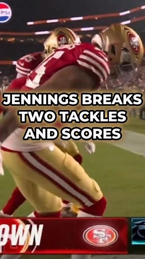 6.9K views · 31 reactions | THE CALL: What a great drive to start the game for the 49ers, making a STATEMENT to start the game. 15 plays, 72 yards, almost 9 minutes off the clock. Jauan Jennings bounces of THREE defenders for the tough touchdown. #49ers | Chase Senior Chat Sports | Facebook