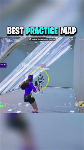 I found the BEST practice map in Fortnite 😈 #fortnite #fortniteclips