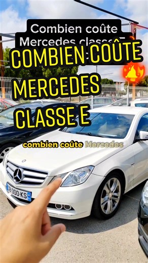 Prix des Mercedes Classe E d'occasion en 2023