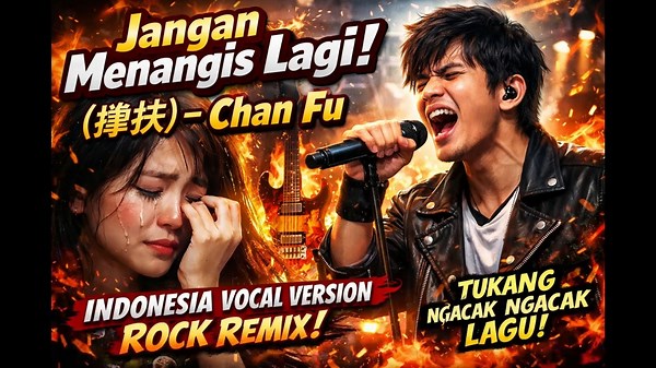 Jangan Menangis Lagi (搀扶) – Chan Fu (Indonesia Vocal Version Rock Remix | Tukang Ngacak Ngacak Lagu) | bilibili