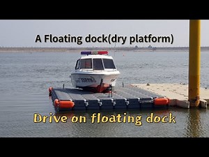 Drive on Dock. a Floating dock for your boat. Next Float. Next Pontoon.