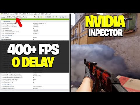 The BEST Nvidia Profile Inspector Settings for CS2 (2025) ✅ | Max FPS & 0 Input Delay Boost!