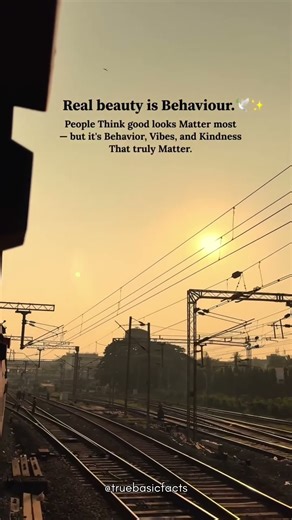 Real beauty is behaviour 💕💕 #foryou #relatable #quotes #viral #ytshorts #shorts #trending