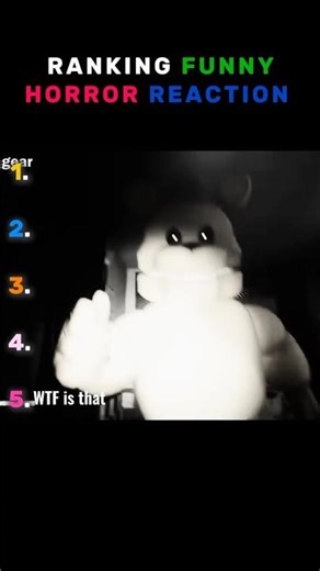 the last one was like "open da door"😂😭 #funny #fnaf #memeedit #horror #ranking #reaction #ytshorts