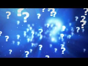 Questionmark animation - Blue