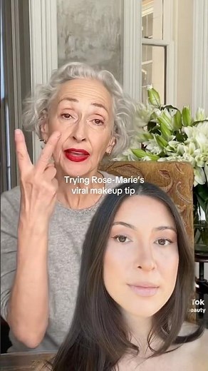 Trying Rose-Marie’s Viral Makeup Tip