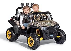 Peg Perego Polaris RZR 900 CAMO Ride On, Multi-Colored, 12