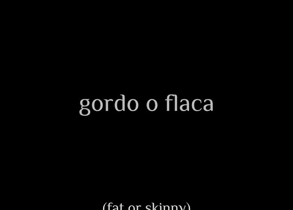 Spanish Song Lyrics Compilation with Overlays and Black Background