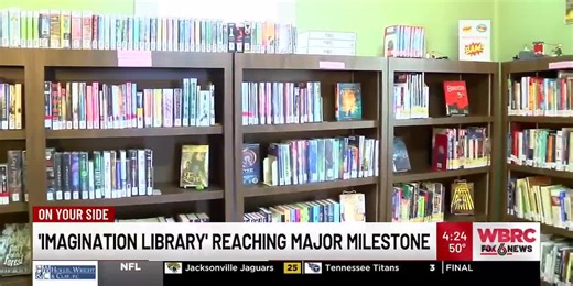 'Imagination Library' reaching major milestone