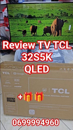 review tv tcl 32S5k Qled #tcl 0699994960