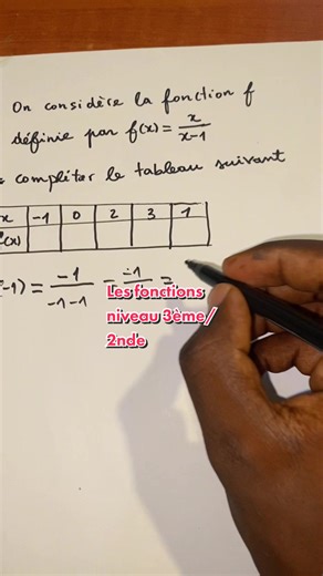 Exercice de maths niveau 3e sur les fonctions #fonctions #maths3ème #coursdemaths #collège #profdemaths #coursparticuliers