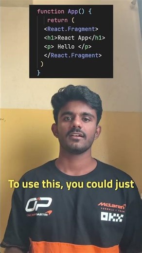 Every React Component Explained: Part 1 (The Fragment) #coding #programming #tips #react