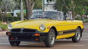 Reliving history with a 1980 MGB sports car