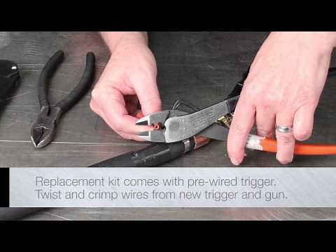 HOW TO - Tweco MIG Gun Trigger and Handle Replacement