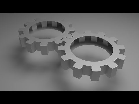Simple Gear Animation in Blender | #8