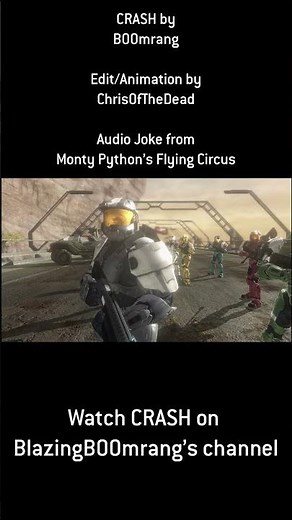 CRASH x Monty Python - I don't much like the tone of your voice #Halo3 #Machinima #3DAnimation