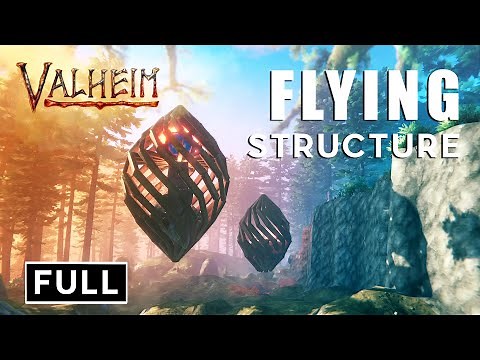 Valheim - Flying Jewel - How to Build a Floating Structure in the Air (NO CHEAT, NO MOD)