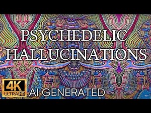 AI Generated Psychedelic Hallucinations (4K)