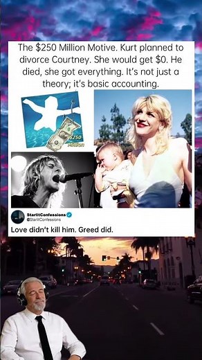 Courtney Love killed Kurt for 250M copyright? #CourtneyLove #Money #Conspiracy