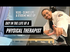 Day in the life of a Physical Therapist | Vlog Clinic Life & Student Meet Up