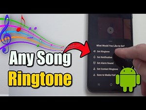 How to Make Any Song your Ringtone on your Android Phone (Easy Tutorial)